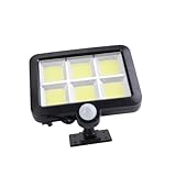 Angoily Solar Cob LED Bewegungsmelder Außenwandleuchte Solar Sensor Wandlampe mit...