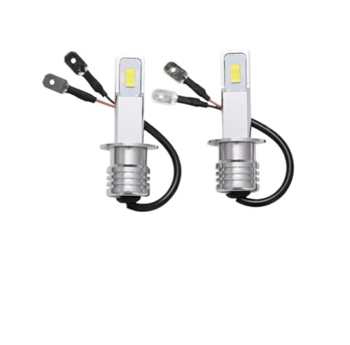 Phare LED H1 120W antibrouillard puissant et silencieux sans ventilateur 6000K pour auto