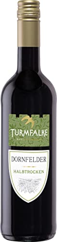 Turmfalke Dornfelder Qualitätswein halbtrocken (1 x 0.75 l)