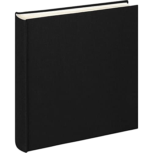 Walther Design Photo Album Black 30 x 30 cm Linen, Cloth FA-508-B