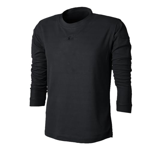 Men's Military Tactical Army Combat Long Sleeve Shirt Slim Fit T-Shirt Moisture-Wicking Crewneck Tee Undershirt for Men3