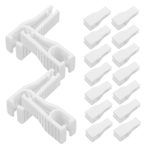 PENIKOKO 30pcs Automotive Fuse Puller Tool Plastic Mini Fuse Puller Clips for Car Supplies Compatible Most Vehicles