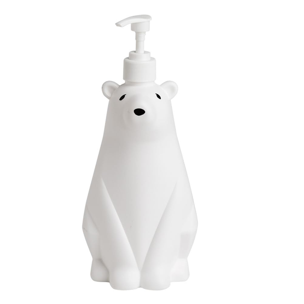 Distributeur de lotion portable 19 cm réutilisable pour cuisine et salle de bain