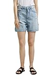 Junge Shorts edc by ESPRIT Damen 061CC1C306 Jeans-Shorts, 903/BLUE Light WASH, 34