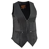 mercedes v klasse Reißverschluss vorne: Die Damen-Lederweste ist mit einem klassischen Frontreißverschluss-System ausgestattet, das ein schnelles und problemloses Tragen und Entfernen für eine optimale Passform ermöglicht, damit Sie mit Vertrauen fahren können. Die Lederweste in Übergröße bietet von XS bis 7XL und ist somit für Frauen verschiedener Größen geeignet, um beim Motorradfahren geschützt zu bleiben.