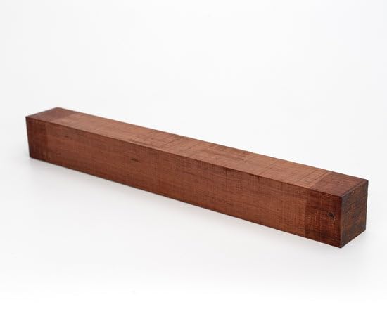 Exotic Wood Zone 2" x 2" x 6"-Bubinga Turning Wood Blanks (5 pcs) - Premium Kiln-Dried Exotic Wood and Raw Lumber for Sustainable Woodworking, Woodcraft, and Lathe Projects
