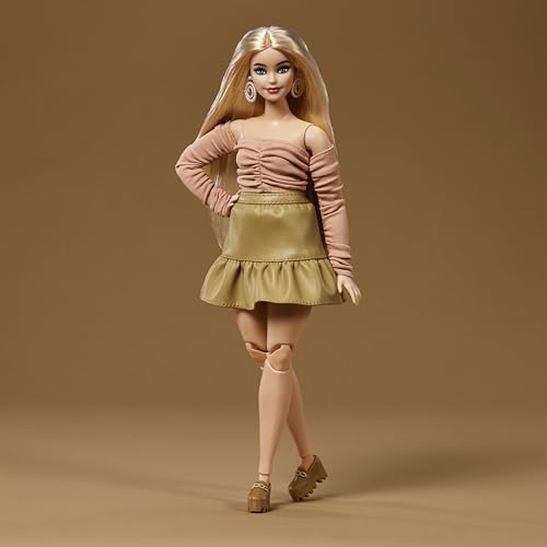 Miniatura 3 de Barbie Basics You Create Kit Neutro 003, Conjunto con muñeca Personalizable, Ropa de Talla Universal, Cuerpo articulado y Cabeza Intercambiable, JJX37