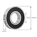 Skweawert 10Pcs 607RS Deep Groove Ball Bearings ID 7mm x OD 19mm x Width 6mm 607-2RS Double Rubber Seal Deep Groove Ball Bearings Miniature Bearing Industrial Bearing
