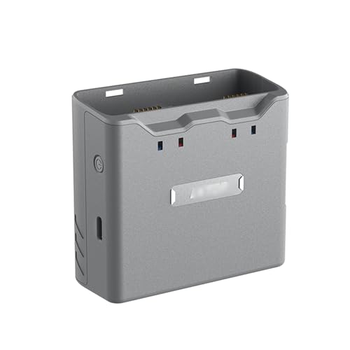 XBERSTAR Chargeur de batterie pour DJI Mini 2/Mini 4K Hub de charge de batterie bidirectionnel (gris)