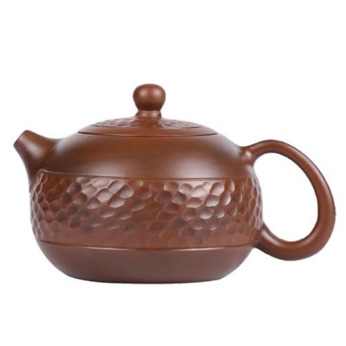 Teiera e caffettiera in Argilla Viola Fatta a Mano - Bollitore infusore Multifunzione per tè pomeridiano a casa e Preparazione del tè Kung Fu