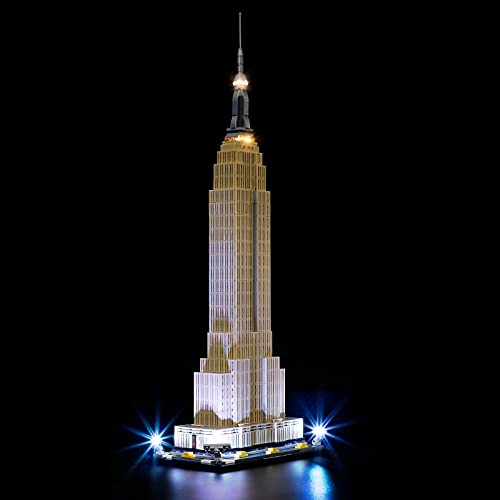 LIGHTAILING Licht-Set Kompatibel MitLego 21046 Architecture Empire State Bausteinen Modell:Fernbedienungsversion… – Bild 4