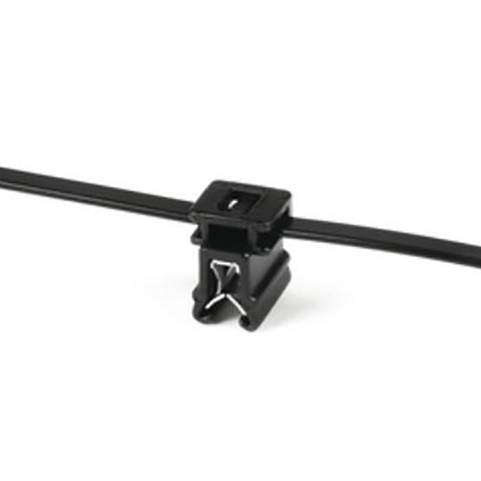 Hellermann Tyton T50ROSEC4A 2-Piece Cable Ties Size 200 x 4.6mm Black |150-76099 (500 pcs)