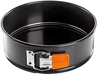 Le Creuset Toughened Non-Stick Bakeware Springform Round Cake Tin, 20 cm, Black