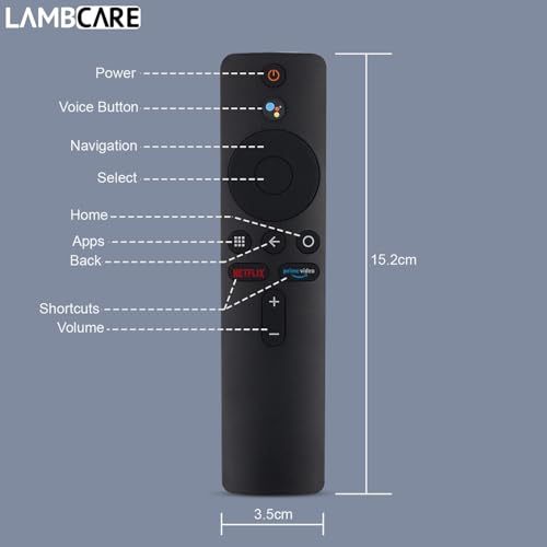 Image of Original-Mi Tv Remote Control Original with Voice Control Bluetooth Smart Remote for Mi Tv