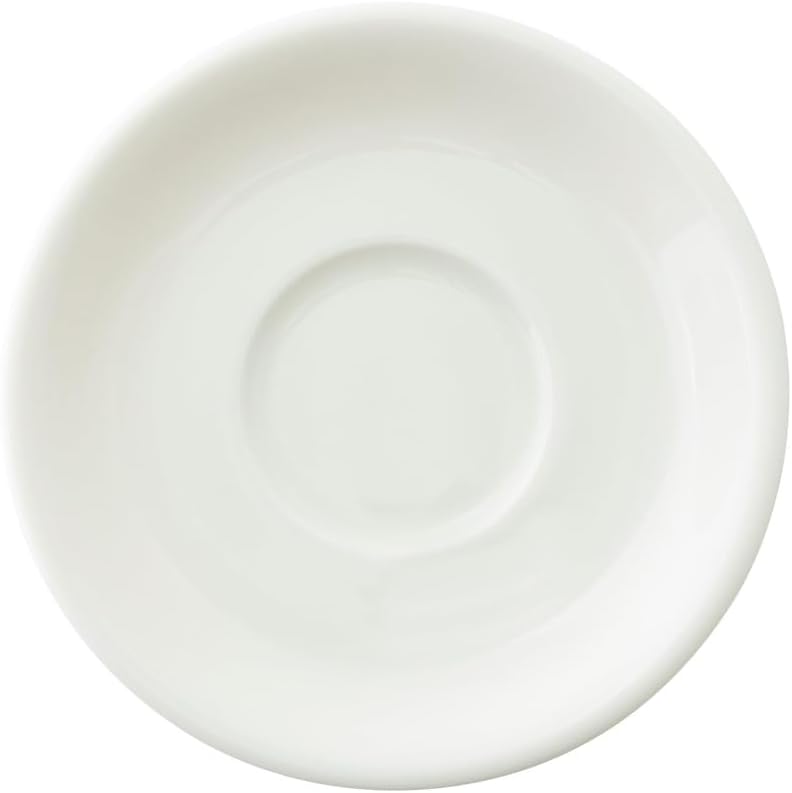 Koyo Pottery 12120055 Bone Serum, All-Purpose Saucer, Dishwasher Safe, Made in Japan