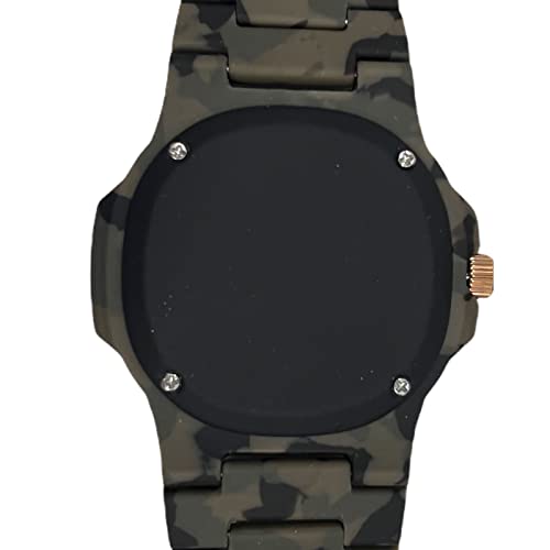 MEN'S WATCH WOMAN GIRLS 00TOKIO POLYCARBONATE ULTRALIGHT MILITARY MIMETIC COLOR