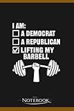  Notebook: Lifting My Barbell Weight Training Fitness Gym Barbell: Notebook and Journal 120 pages 6 x 9 Inches As A Perfect Gifts