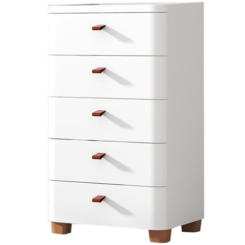 HJYBFA Mesita de Noche Moderna con cajones Dormitorio y Sala de Estar, Elegante sofá, Mesa Auxiliar de Oficina, 30 x 35 x 58 cm