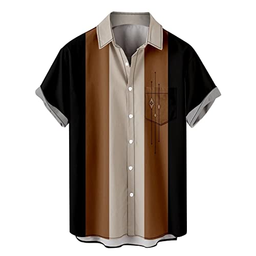 Chemise en Lin Homme Vintage Ethnique Henley Shirt Manches Courtes Été Décontracté Hawaïen T-shirt Slim-Fit Tops, Z11*-Noir, XXL Chemise en Lin Homme Vintage Ethnique Henley Shirt Manches Courtes Été Décontracté Hawaïen T-shirt Slim-Fit Tops, Z11*-Noir, XXL