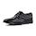 Hitmars Anzugschuhe Herren Schnürhalbschuhe Business Schuhe Klassischer Derby Oxford Lederschuhe Hochzeit Schuhe A Schwarz EU43