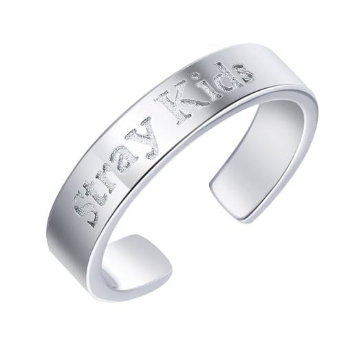 Skz Ring Stray Inspired Merch Jewelry Stay Fans Gifts for Boys and Girls Women