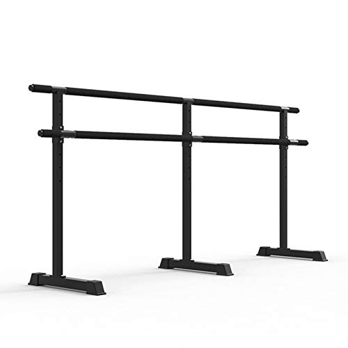 Sbarra da ballo regolabile in altezza, autoportante, doppia asta per allenamento e stretching, ideale per casa e studi professionali