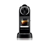 Nespresso Citiz Coffee Machine by De'Longhi for Original Coffee Pods, Italian Inspired Espresso, Quality Coffee, Starter Capsule Set Included, EN167.B, Black
