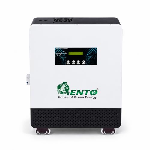 Image of Lento 2.5KVA Lithium Inverter with 100Ah LiFePO4 Battery (25.6V), Up to 6Hr 15Min Backup @400W, Pure Sine Wave, Fast Charging, Smart BMS, 5Yr Battery & 3Yr Inverter Warranty