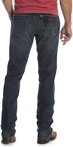 Wrangler mens Retro Slim Fit Straight Leg Jean Jeans