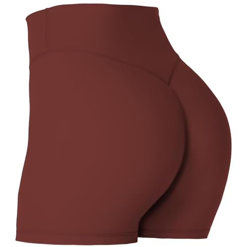 Image of Sunzel No Front Seam Biker Shorts for Women with Pockets, Yoga Workout Gym Bike Shorts with Tummy Control | 3, 5 Or 8-Inch Inseam, High Waisted, No Front Seam, Side Pockets, Buttery Soft, Compression Fit, Squat Proof, Tummy Control