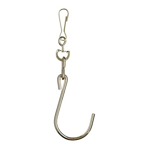 ProDec Swivel Pot Hook for Securely Hanging Paint Cans and Other Containers for Hands Free Access & Improved Safety When Using Ladders & Scaffolding, 360 Degree Swivel Action