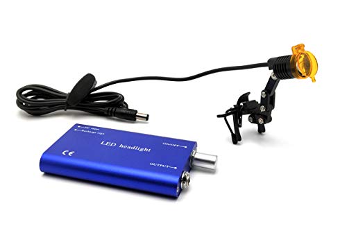 Nski 3W Led Head Lamp Insert Type/Clip-On Type With Filter For Binocular Loupe Blue thumb #1