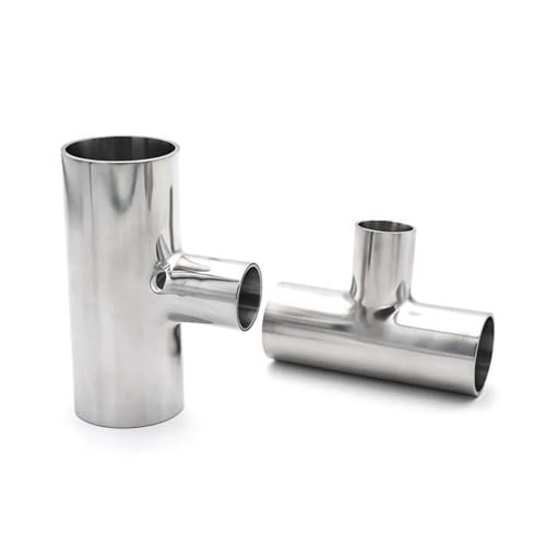 Té de dérivation 3 voies inox 76-51-76mm à souder bout à bout - 2