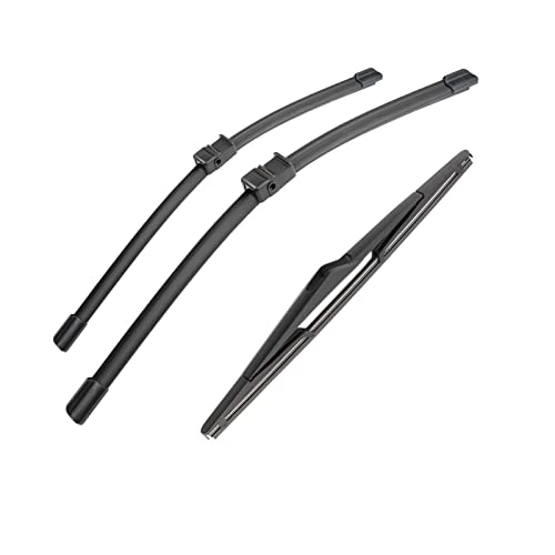 Essuie-glace avant arrière pour Caddy 2004-2007 | Pack de 3 balais complets