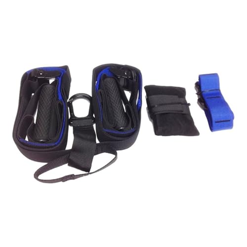 Suspension Trainer System for Full Body Workout, Adjustable Straps