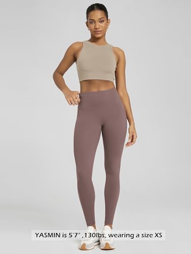 Image of ODODOS Buttery Soft Lounge Yoga Leggings with Pockets for Women 23 inch / 25 inch /28 inch High Waist Yoga Pants