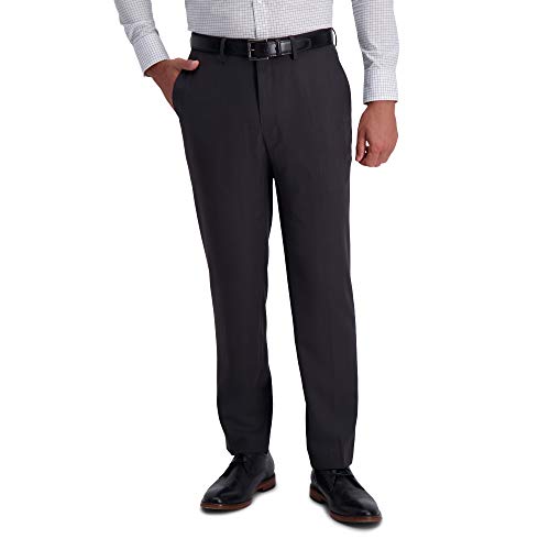 Pantalon habillé extensible homme Haggar confortable avec ceinture flexible anti-plis
