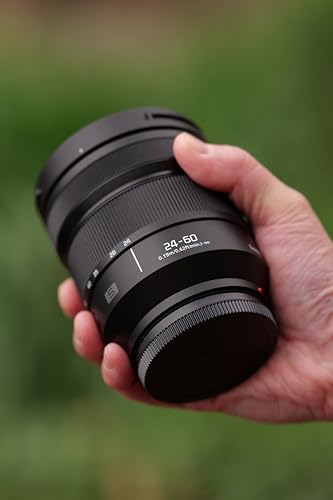Image of Panasonic LUMIX S Series 24-60mm F2.8 L-Mount Lens; Landscapes, Portraits, and Video, Precision Focus Control Ring - S-E2460, Wide Angle Lens, Black
