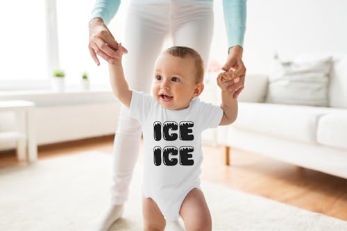 Ice Ice - Funny Baby Essentials Bodysuit - Cute Baby Boy Clothes Newborn Girl Outfit Romper2