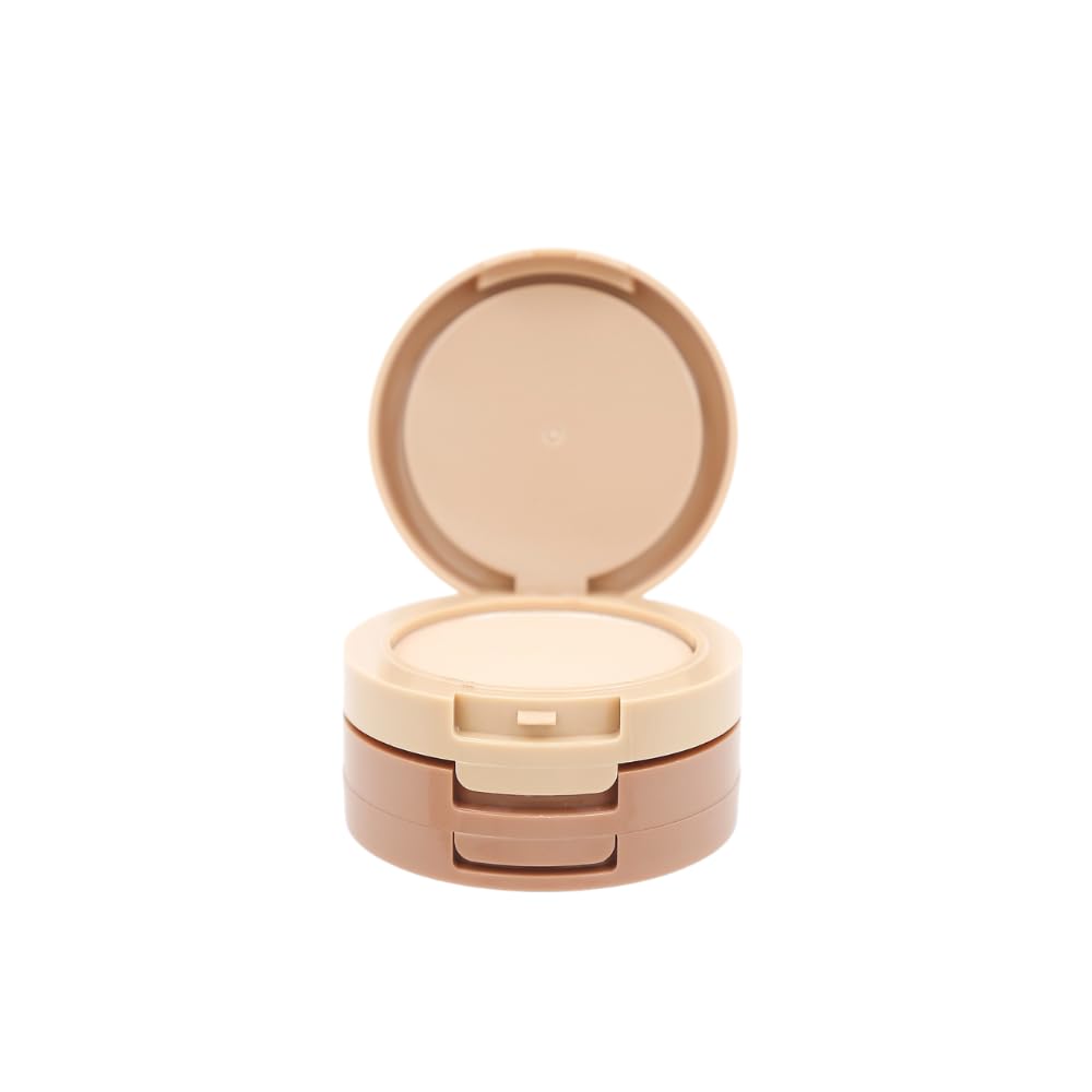 Mesvol Farbpuder-Set, 5 Stück, Concealer, Konturenverstärker mit weißem Puder, 40 g, mehrfarbig, 1,41 Unzen (1 Stück)