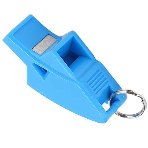 Silbato para deportes resistente y portátil azul