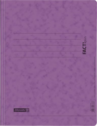 BRUNNEN Schnellhefter FACT!plus | A4, Füllhöhe: 10 mm, violett