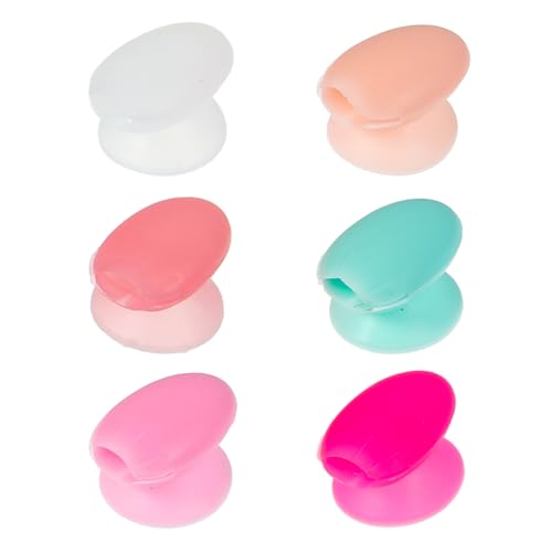 Housses de pinceaux de maquillage en silicone extensibles et imperméables