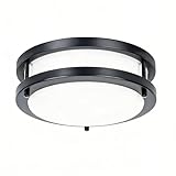 Drosbey 36W Ceiling Light Fixture, 13in Flush Mount Light Fixture, LED Ceiling Lamp for Bathroom, Bedroom, Kitchen, Laundry Room, Garage, Super Bright 3200 Lumens, 5000K Daylight White
