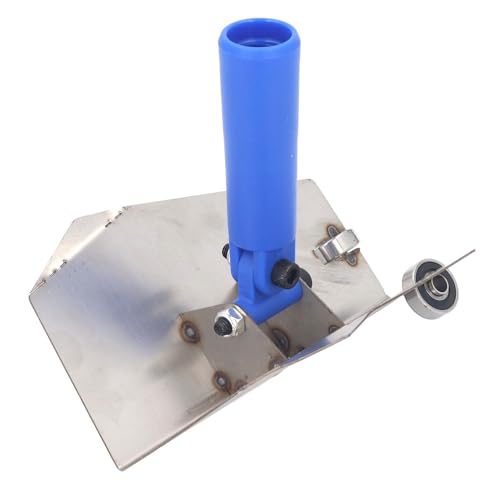 Inside Corner Trowel Drywall Corner Tool Concrete Plastering Bricklaying Finishing Tool Kit Stainless Steel Wall Corner Spatula with Bearing for Plastering - Image 7