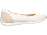Obermaterial: Leder ara Damen Sardinia Ballerinas, Cream,Shell, 42 EU
