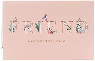 Birthday Card for Her - Birthday Card for Friend - Friend - Contemporary Design