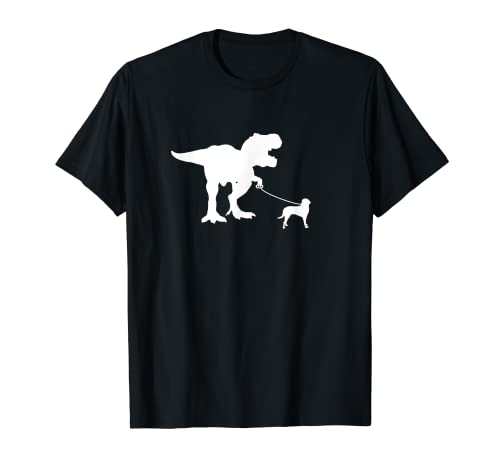 T-Rex Walking Beagle - Tiranosaurios T Rex Jurásico Camiseta