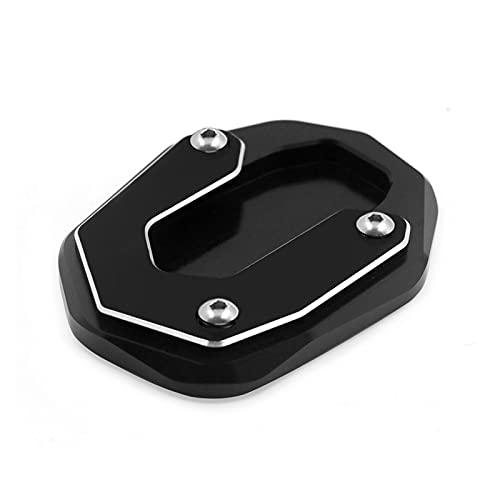 Béquille moto plaque d'extension en aluminium noir pour Ducati Scrambler 800