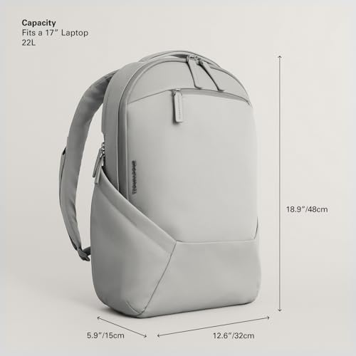 Image of Troubadour Apex 4.0-22L Premium Laptop Backpack - Ergonomic & Water Resistant - Designed for Work and Travel - Scree
